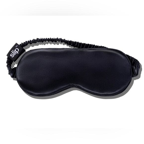 Slip Pure Silk Black Sleep Eye Mask - Picture 1 of 5